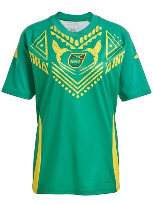 Jamaica maillot de football d'avant-match uniforme de football pour hommes vert vêtements de sport kit de football haut chemise 2024-2025